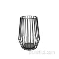 Black Metal Concise Style Metal Wire Veller